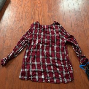 Plaid top
